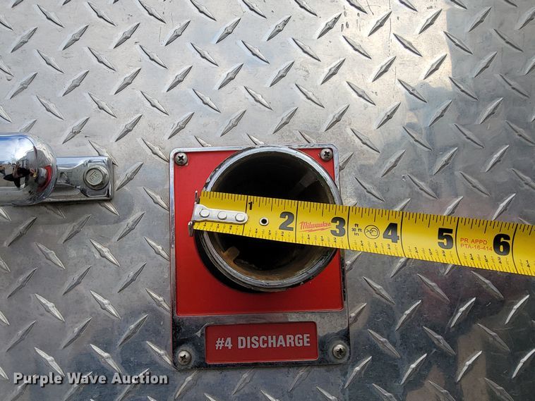 image for item LL9732 1990 Ford F800  pumper fire truck