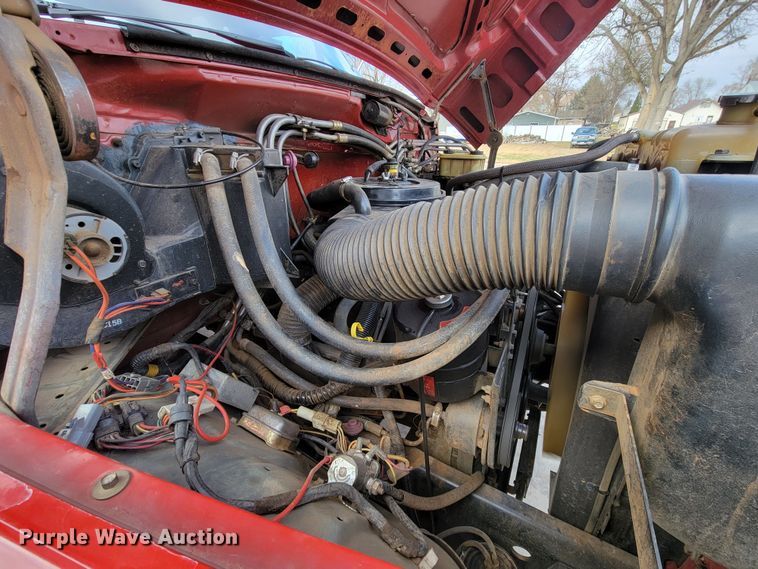 image for item LL9732 1990 Ford F800  pumper fire truck