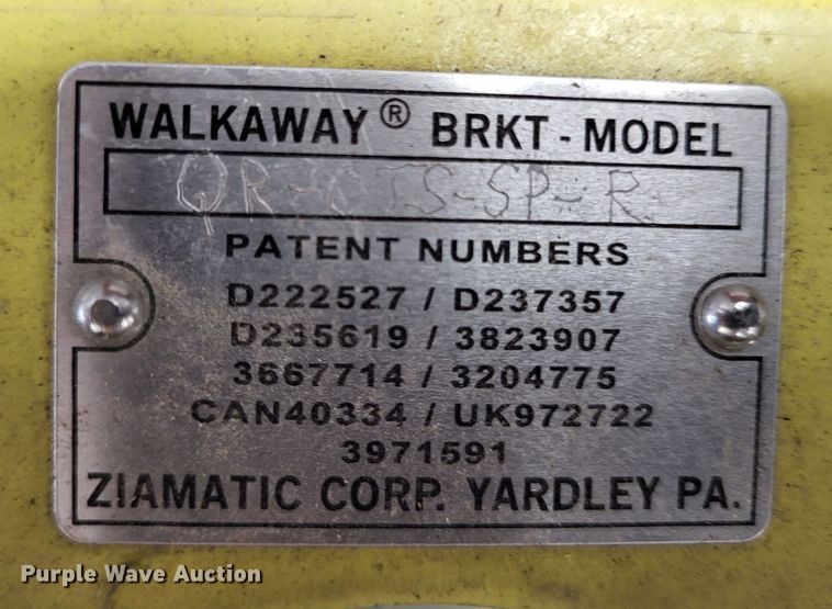 image for item LR9097 Ziamatic QR-MV  oxygen tank lift