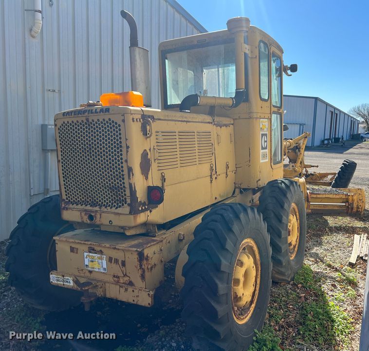 image for item LS9948 1970 Caterpillar 120  rigid frame motor grader