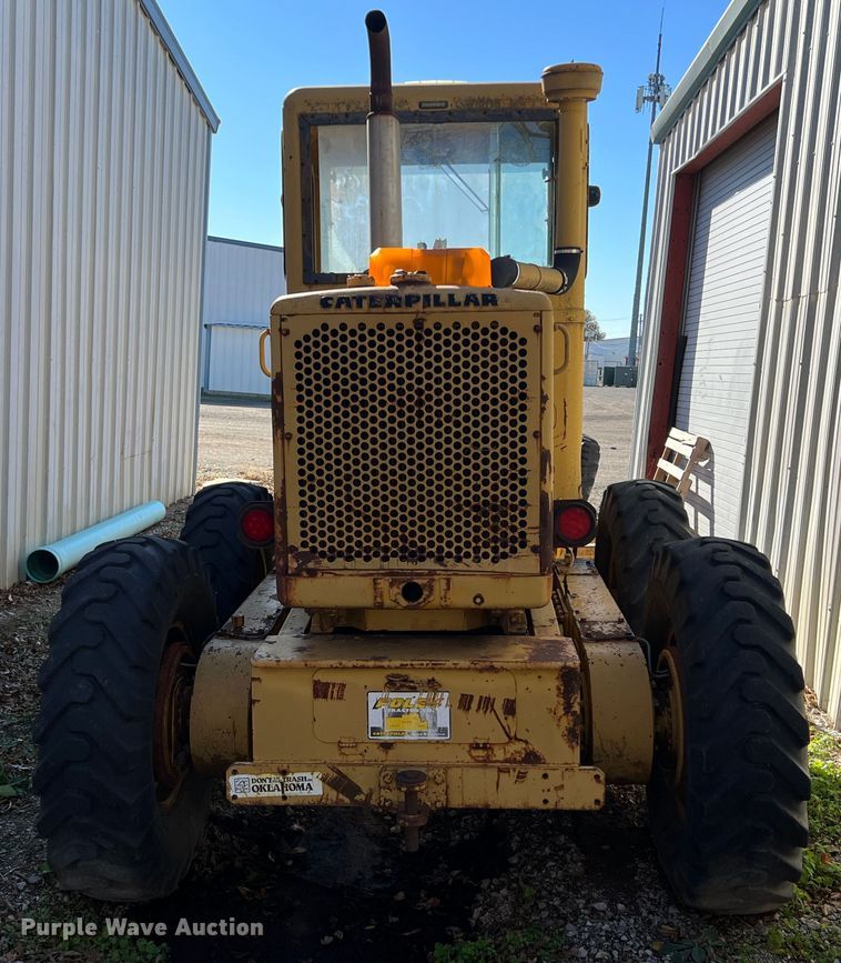 image for item LS9948 1970 Caterpillar 120  rigid frame motor grader