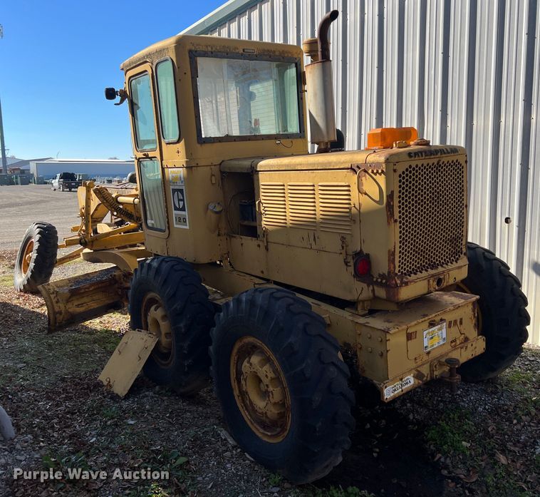 image for item LS9948 1970 Caterpillar 120  rigid frame motor grader