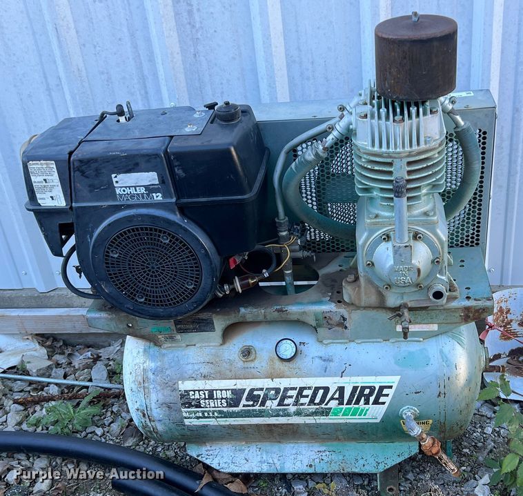 image for item LS9949 Speedaire Cast Iron Series  air compressor