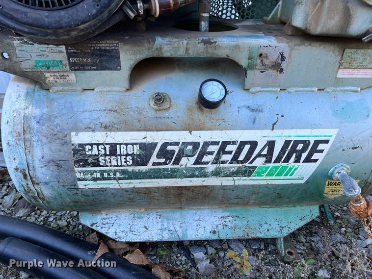 image for item LS9949 Speedaire Cast Iron Series  air compressor