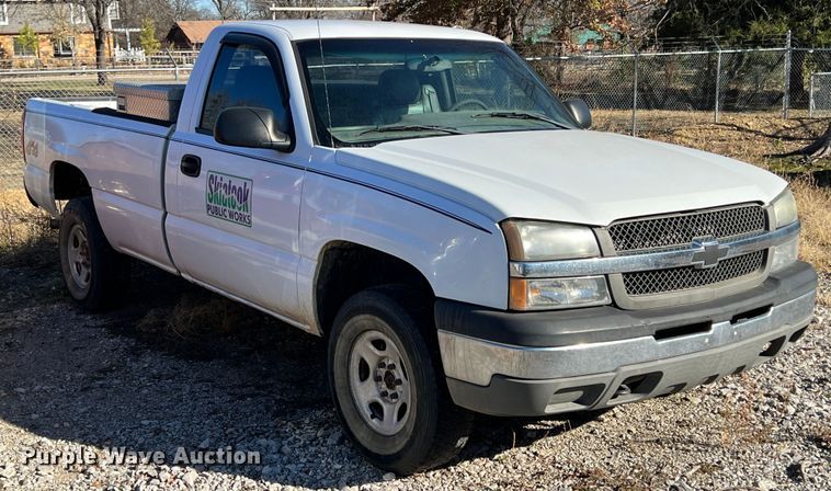 image for item LS9950 2003 Chevrolet Silverado 1500  pickup truck