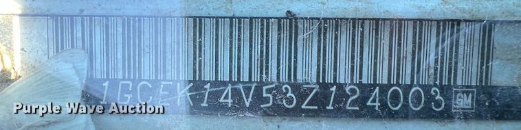 image for item LS9950 2003 Chevrolet Silverado 1500  pickup truck