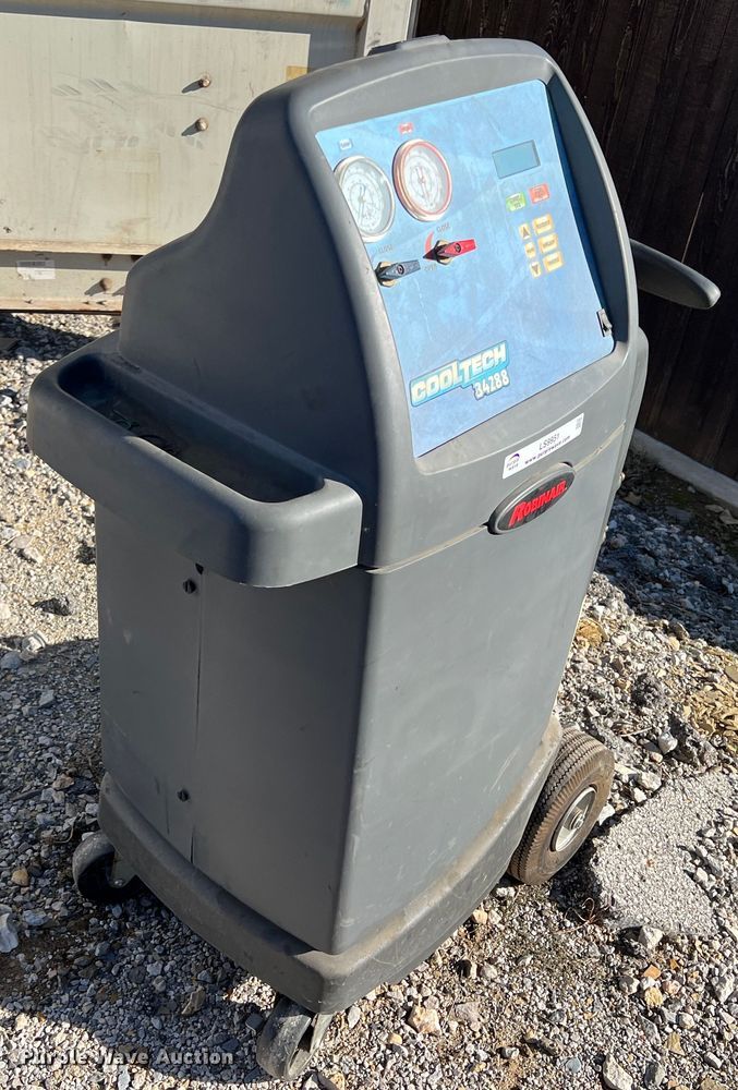 image for item LS9951 Robinair Cooltech 34288  refrigerant recovery recycling machine