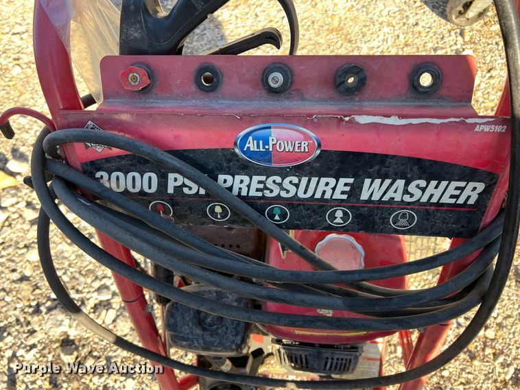 image for item LS9952 All-power  pressure washer