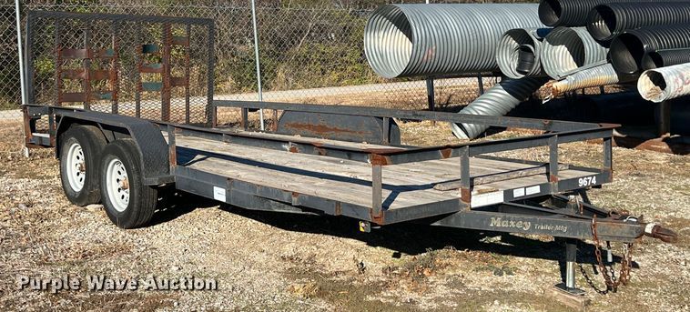 image for item LS9954 2008 Maxey  utility trailer