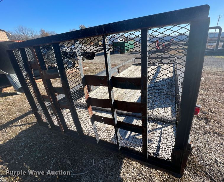 image for item LS9954 2008 Maxey  utility trailer