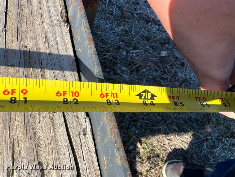 image for item LS9954 2008 Maxey  utility trailer