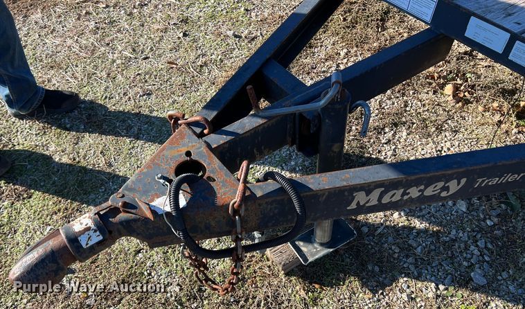 image for item LS9954 2008 Maxey  utility trailer
