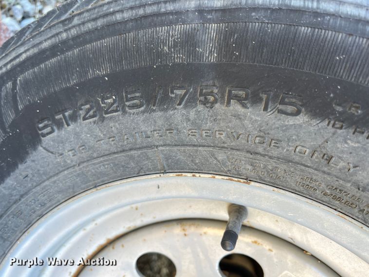 image for item LS9954 2008 Maxey  utility trailer