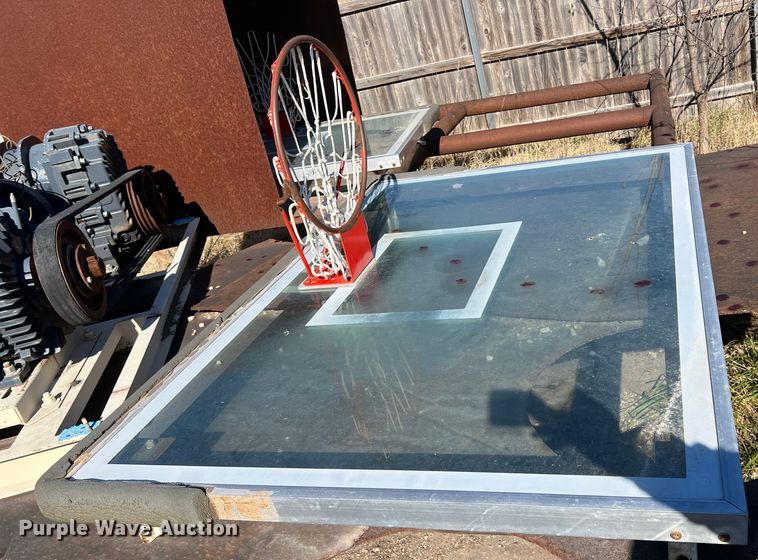 image for item LS9955 (2) 4'x6' basketball goals