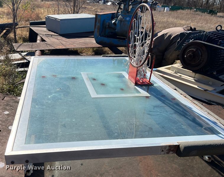 image for item LS9955 (2) 4'x6' basketball goals