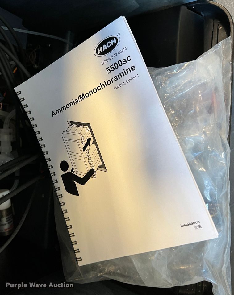 image for item LS9958 Hach 5500sc  ammonia monochloramine machine