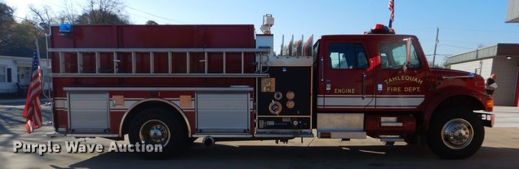 image for item LS9960 1997 International Pierce EA753  pumper fire truck
