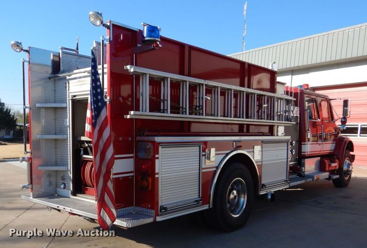 image for item LS9960 1997 International Pierce EA753  pumper fire truck