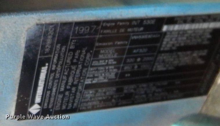 image for item LS9960 1997 International Pierce EA753  pumper fire truck