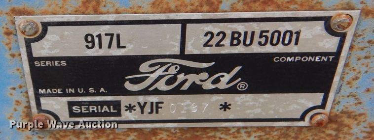 image for item LS9997 Ford 917L  flail mower
