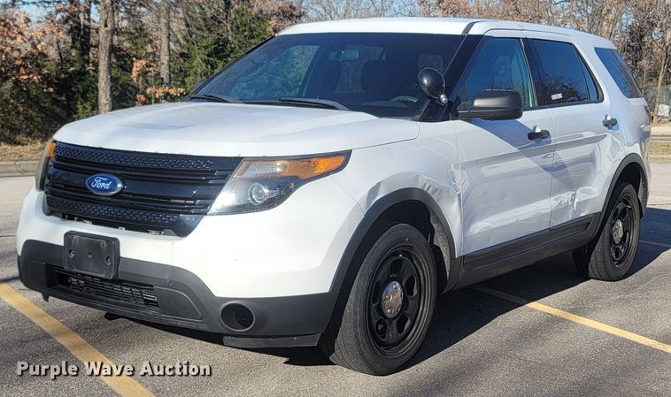 image for item MH9543 2015 Ford Explorer Police Interceptor  SUV