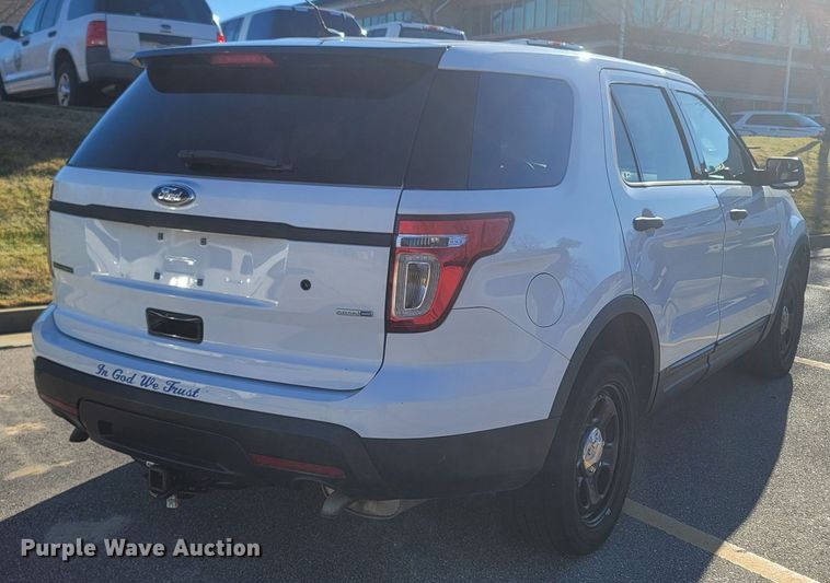 image for item MH9543 2015 Ford Explorer Police Interceptor  SUV
