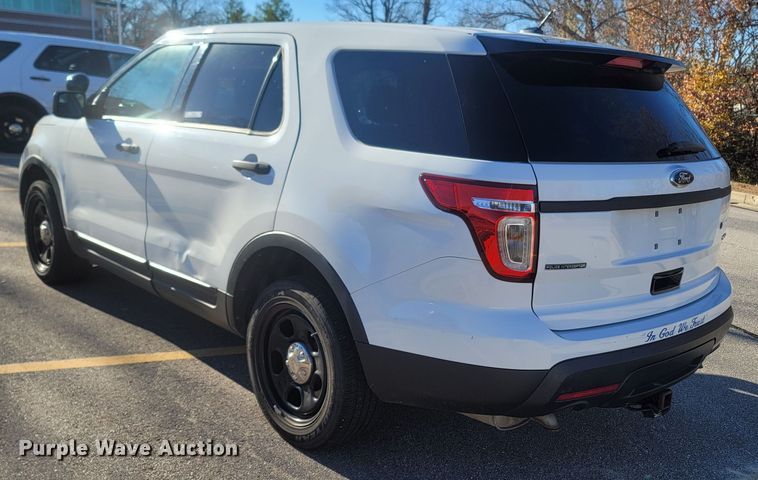 image for item MH9543 2015 Ford Explorer Police Interceptor  SUV