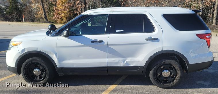 image for item MH9543 2015 Ford Explorer Police Interceptor  SUV
