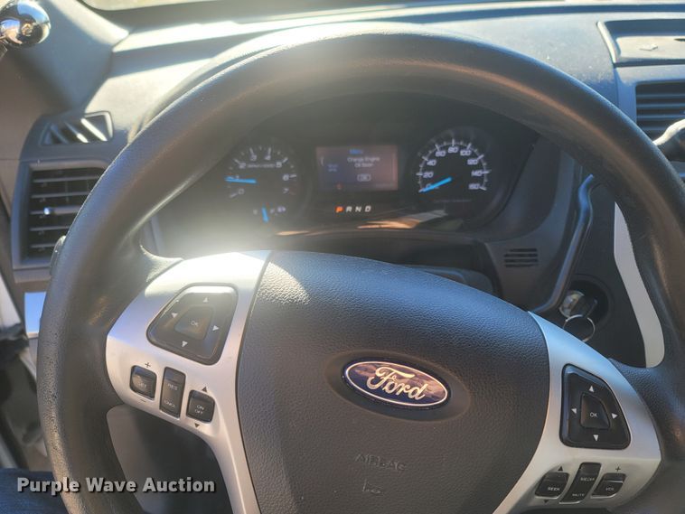 image for item MH9543 2015 Ford Explorer Police Interceptor  SUV