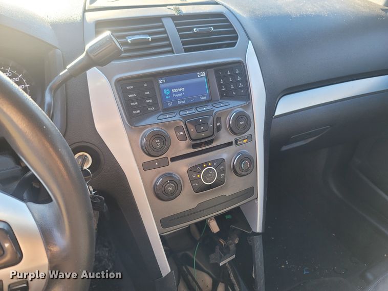 image for item MH9543 2015 Ford Explorer Police Interceptor  SUV