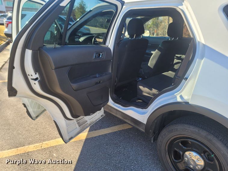 image for item MH9543 2015 Ford Explorer Police Interceptor  SUV