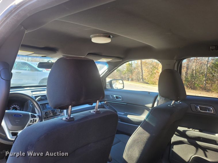 image for item MH9543 2015 Ford Explorer Police Interceptor  SUV