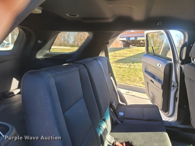 image for item MH9543 2015 Ford Explorer Police Interceptor  SUV