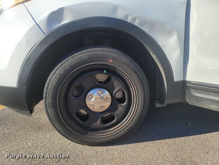 image for item MH9543 2015 Ford Explorer Police Interceptor  SUV