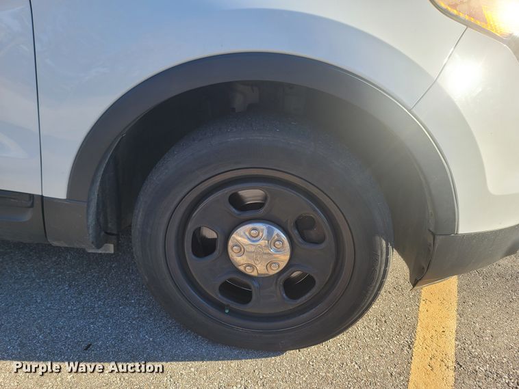 image for item MH9543 2015 Ford Explorer Police Interceptor  SUV