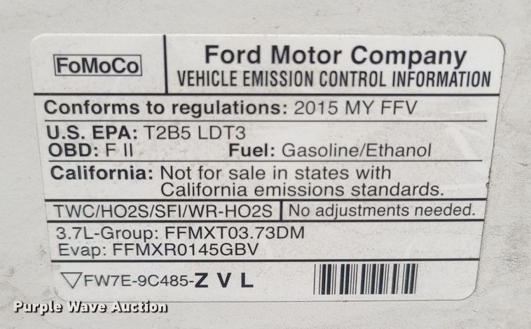 image for item MH9543 2015 Ford Explorer Police Interceptor  SUV