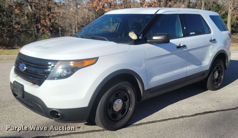 image for item MH9544 2015 Ford Explorer Police Interceptor  SUV