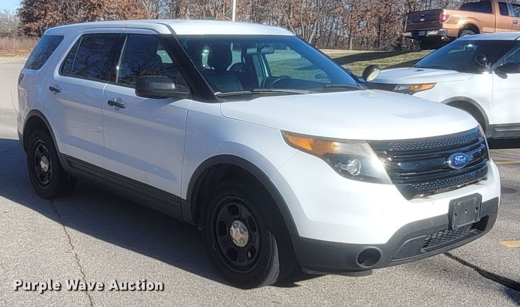 image for item MH9544 2015 Ford Explorer Police Interceptor  SUV