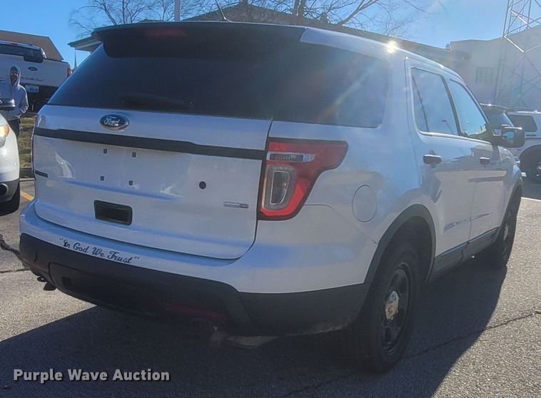 image for item MH9544 2015 Ford Explorer Police Interceptor  SUV