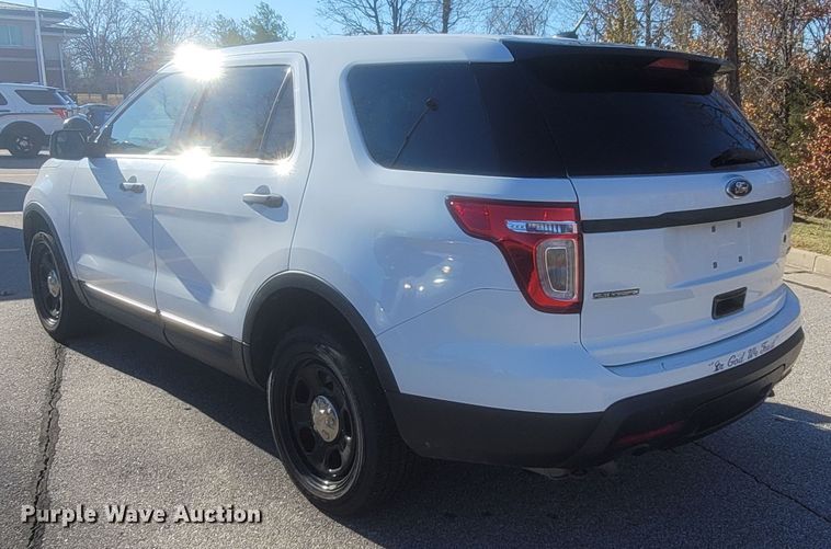image for item MH9544 2015 Ford Explorer Police Interceptor  SUV