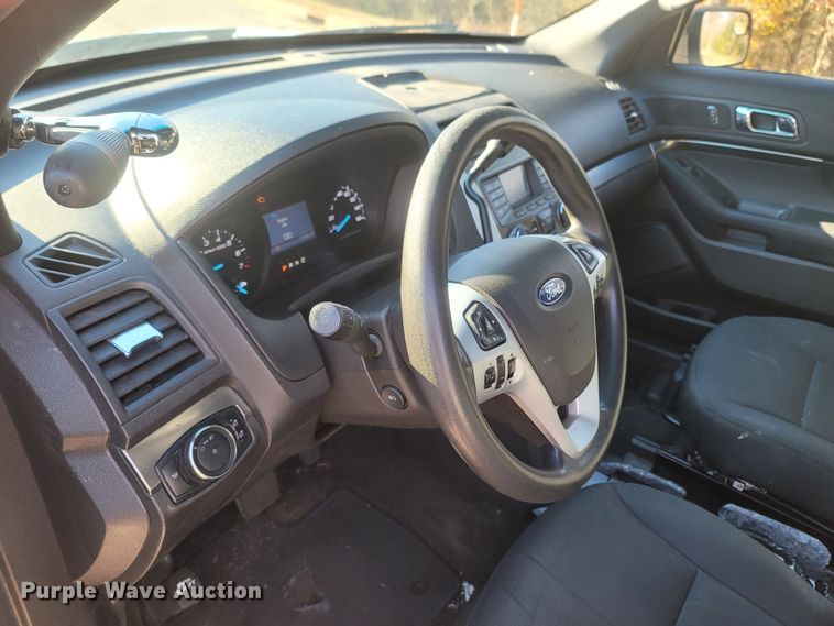 image for item MH9544 2015 Ford Explorer Police Interceptor  SUV