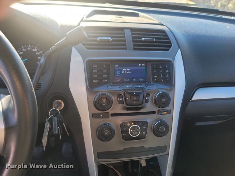 image for item MH9544 2015 Ford Explorer Police Interceptor  SUV