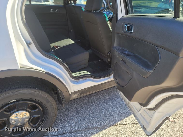 image for item MH9544 2015 Ford Explorer Police Interceptor  SUV