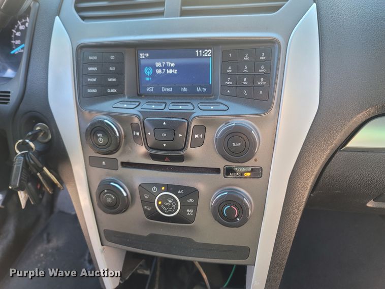 image for item MH9544 2015 Ford Explorer Police Interceptor  SUV