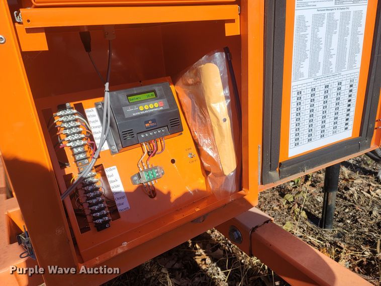 image for item MH9553 2014 K&K Systems  message board trailer