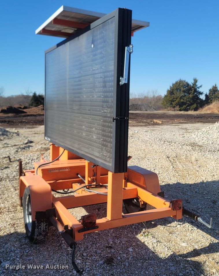 image for item MH9554 2014 K&K Systems  message board trailer