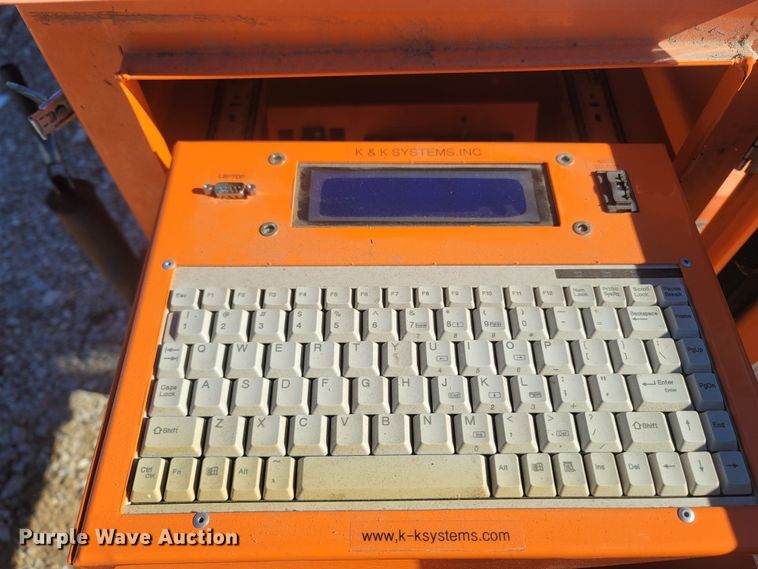 image for item MH9554 2014 K&K Systems  message board trailer