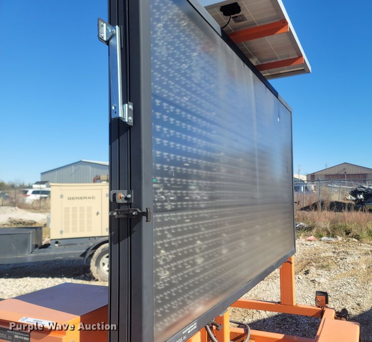 image for item MH9554 2014 K&K Systems  message board trailer