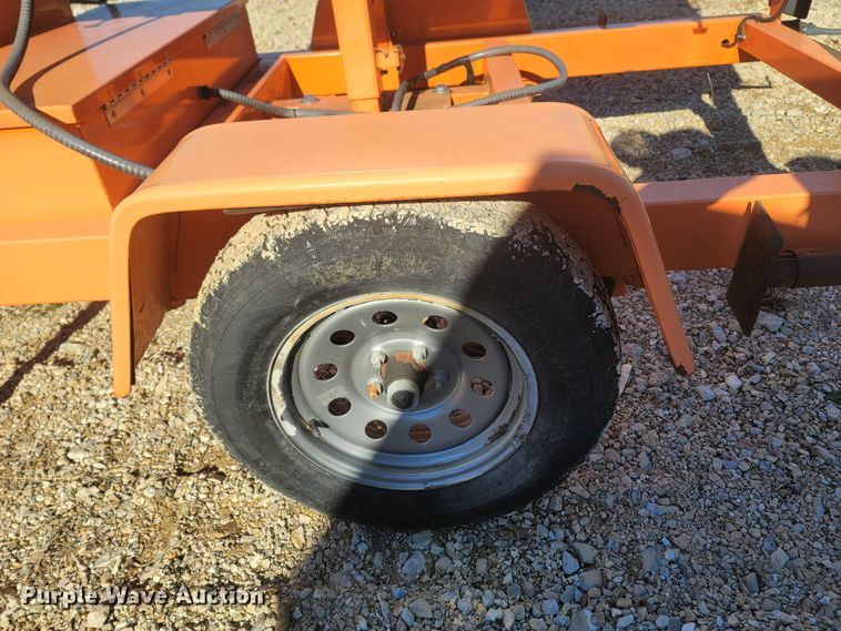 image for item MH9554 2014 K&K Systems  message board trailer