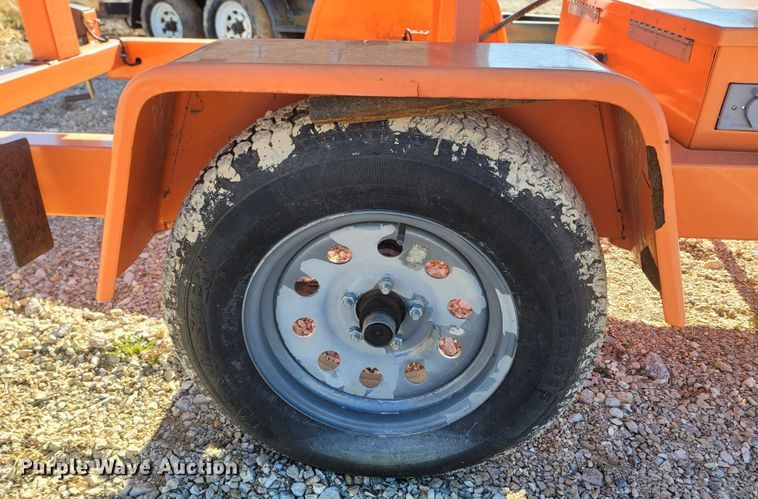 image for item MH9554 2014 K&K Systems  message board trailer